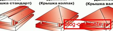 Сортове качулки за комина