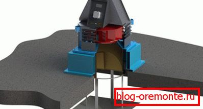 Устройството за активна система за отстраняване на дим