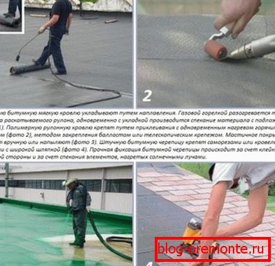 Методи на монтаж мягкой кровли