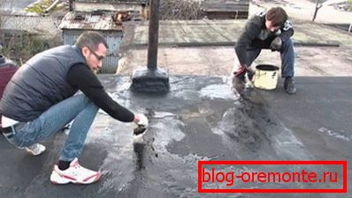 Хидроизолация с битумна мастика