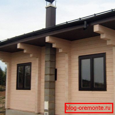 Външен канал за изсмукване на дим от керамични тръби