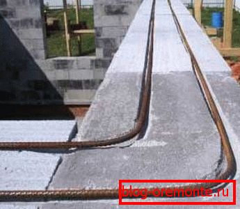 подсилване газобетона