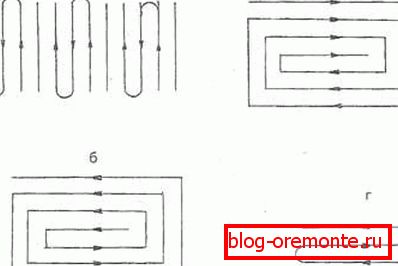 Основни схеми за инсталиране на елементите. Основни схеми за инсталиране на елементите.
