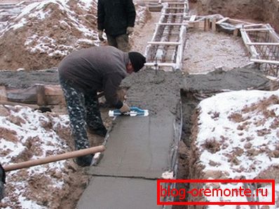 Често бетонните работи трябва да се извършват през зимата. Често бетонните работи трябва да се извършват през зимата.