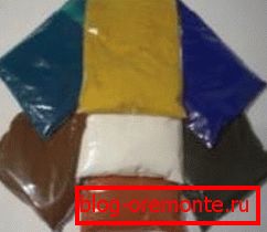 За да добавите цвят към продукта, трябва да добавите специален пигмент За да добавите цвят към продукта, трябва да добавите специален пигмент