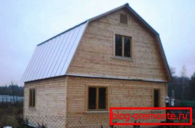 Къщата на дървения материал Къщата на дървения материал