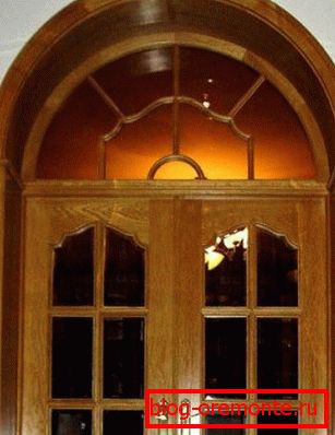 Вътрешна врата с арка проектиране на вътрешни арки