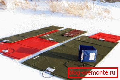Електрическо одеяло за монолит. Електрическо одеяло за монолит.