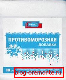 Снимка на антифриз добавка.