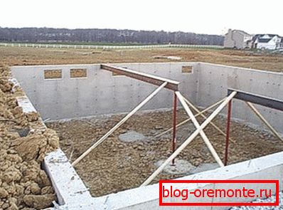 Готови основи от блокове с газобетон Готови основи от блокове с газобетон