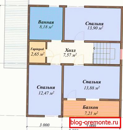 И дори таванското пространство се разпределя. И дори таванското пространство се разпределя.