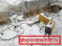 Използване на заваръчна машина като стъпков трансформатор Използване на заваръчна машина като стъпков трансформатор