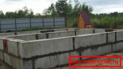 Изработка на основата от блокове FBS