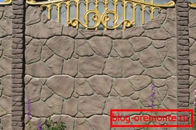 Ограда инсталация от стоманобетон: от покупка до живопис