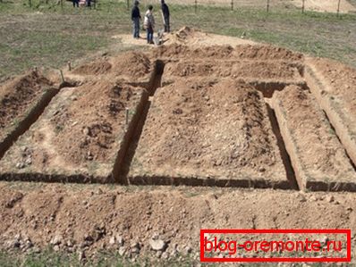 Копка траншеи Копка траншеи