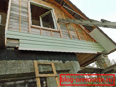 Закрепване на сайдинг