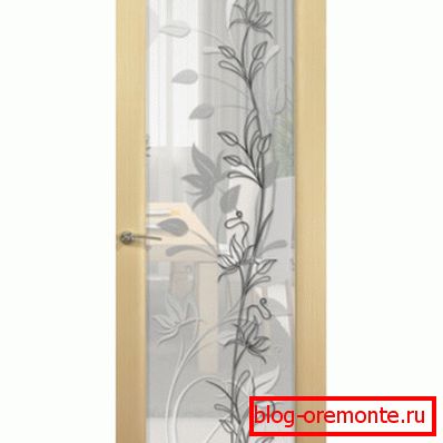 Вътрешна врата със стъкло Вътрешна врата със стъкло