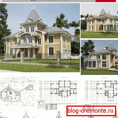 На снимката - конкретен и подробен конструктивен план на къщата. На снимката - конкретен и подробен конструктивен план на къщата.