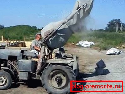 Не всеки може да покаже собствени бетонни миксери от този тип Не всеки може да покаже собствени бетонни миксери от този тип