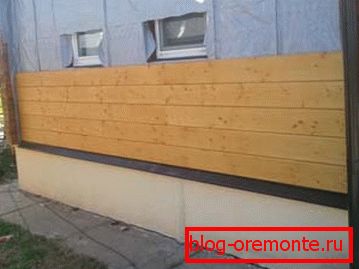 Облицовка фальшбрусом Облицовка фальшбрусом