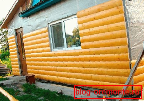 Облицовка дома