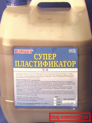 Пластификатор для бетона Пластификатор для бетона