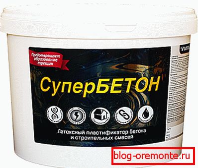 Пластификатор для раствора.