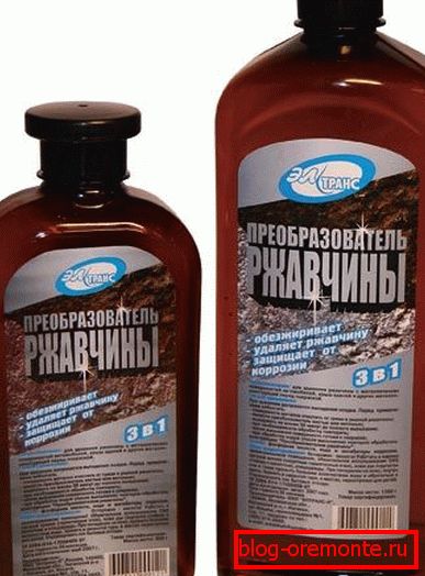 Преобразувателят на ръжда. Преобразувателят на ръжда.