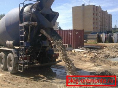 Бетон в миксер Бетон в миксер