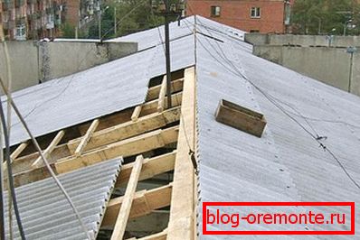 Процесът на полагане на шисти