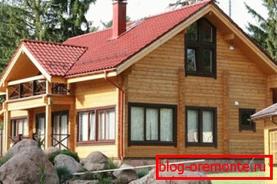 Проект на дървена къща Проект на дървена къща