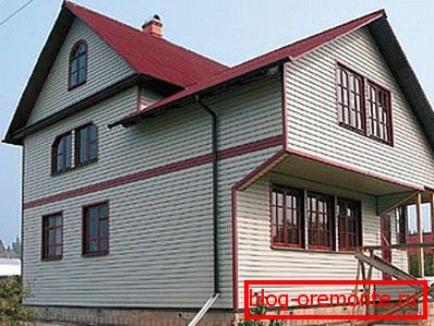 Обшивка сайдингом проектиране на веранда
