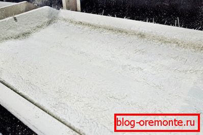Производство на армиран бетон от стъкловлакна чрез пръскане Производство на армиран бетон от стъкловлакна чрез пръскане