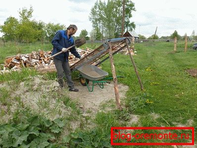 Проверката ви позволява да премахнете основната мръсотия от пясъка