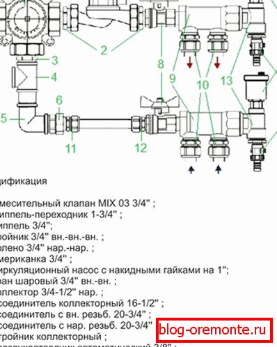 Колекторна верига за 2-4 схеми