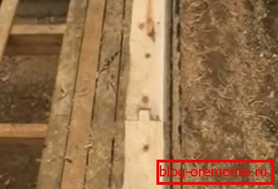 Докинг по дължината на профила или натрупването Докинг по дължината на профила или натрупването