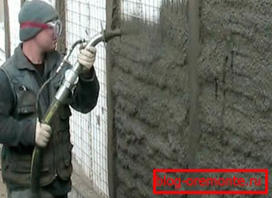 Torkretirovanie стены своими руками Torkretirovanie стены своими руками