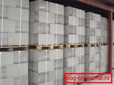 Опаковане и съхранение на газови блокове Опаковане и съхранение на газови блокове