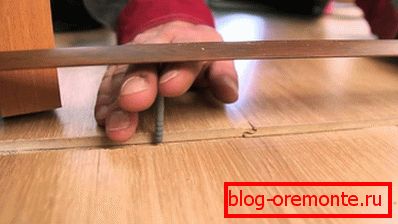 Настройка на прага