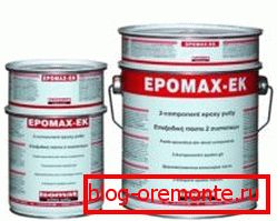Продуктът се състои от основа и втвърдител (на снимката), които се смесват непосредствено преди употреба Продуктът се състои от основа и втвърдител (на снимката), които се смесват непосредствено преди употреба