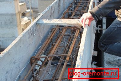 Отбележете проводниците в кофража Отбележете проводниците в кофража