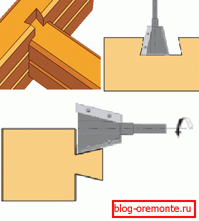 Castle под формата на писмо T. Castle под формата на писмо T.